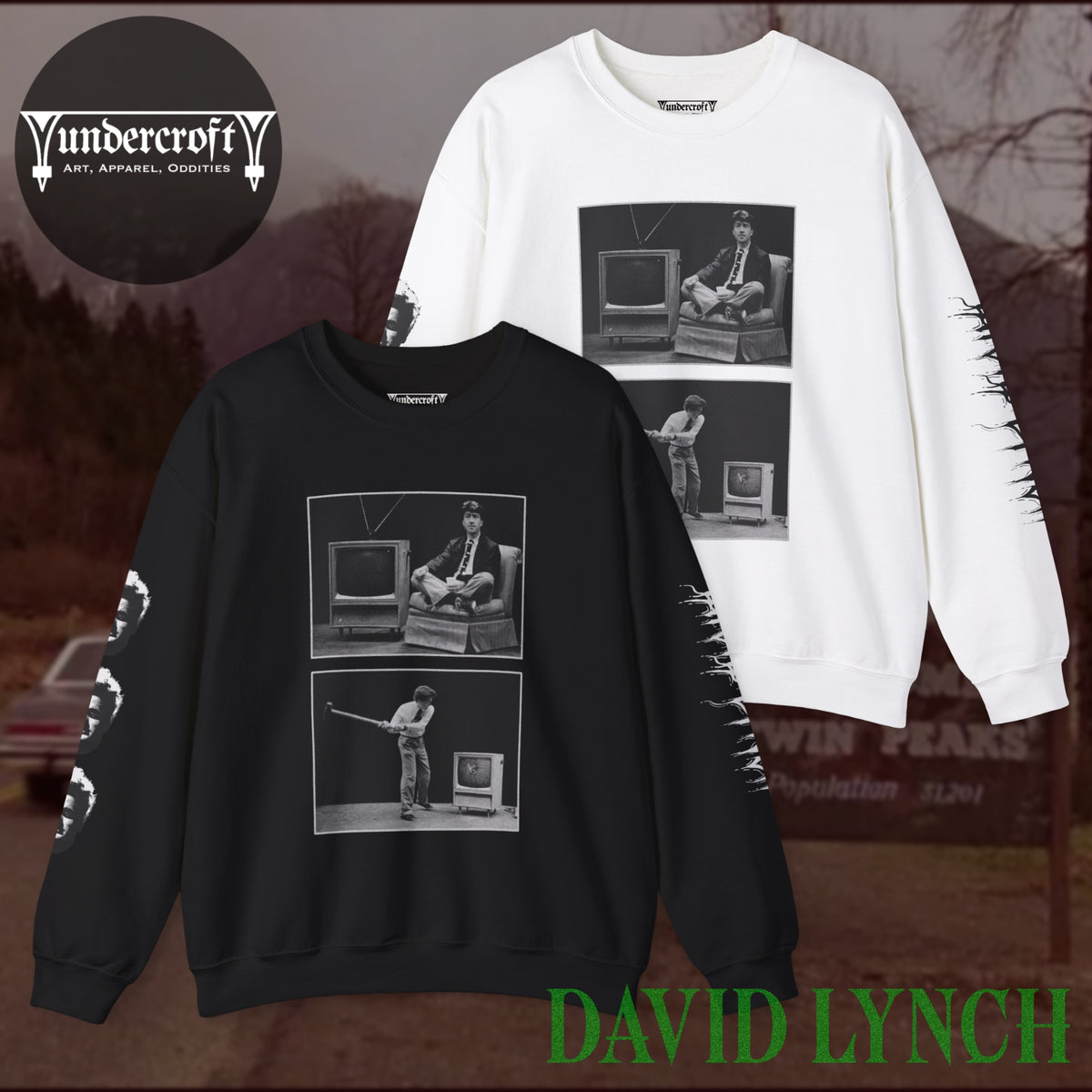 David Lynch Crewneck Sweatshirt