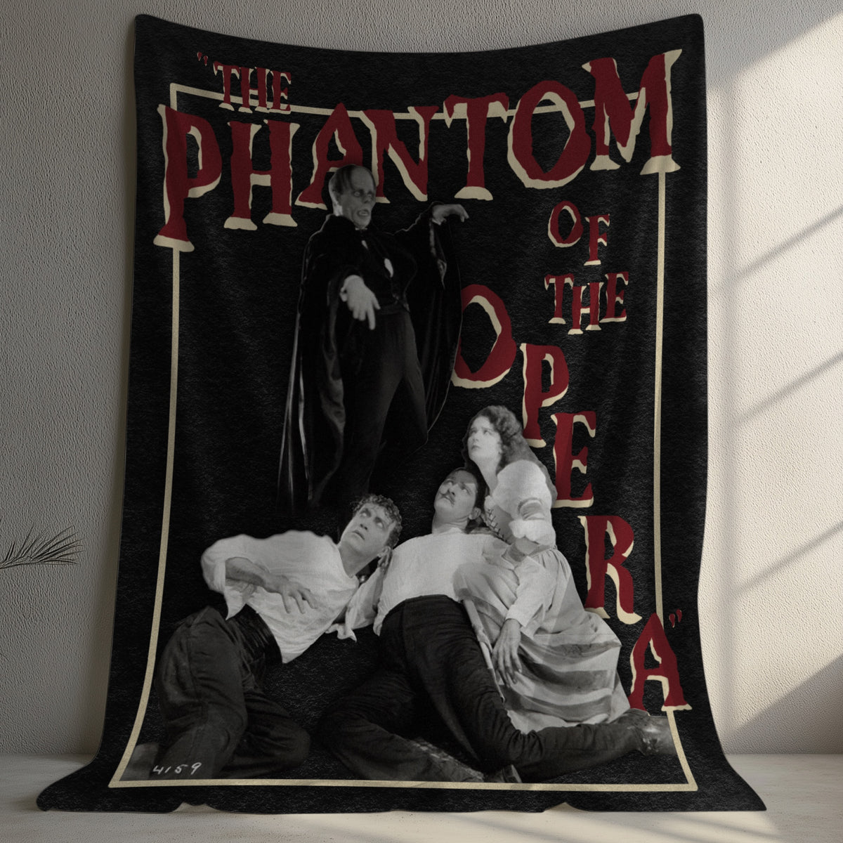 Phantom of the Opera Blanket | - Vintage Horror Movie Poster