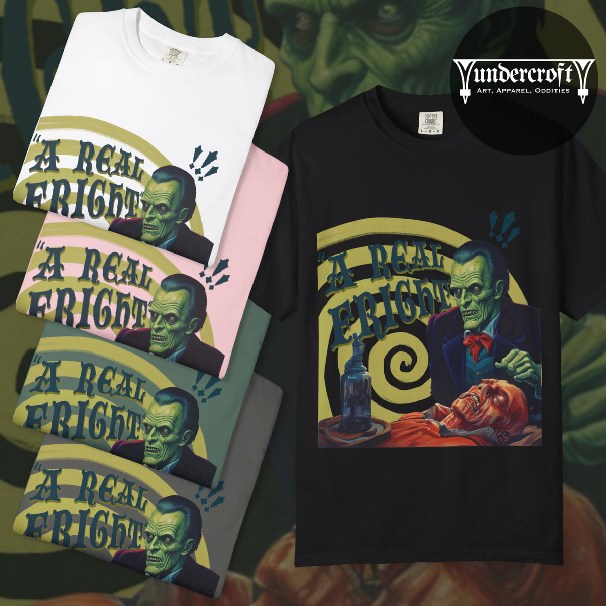 Vintage Monster Graphic T-shirt | Horror Retro Tee