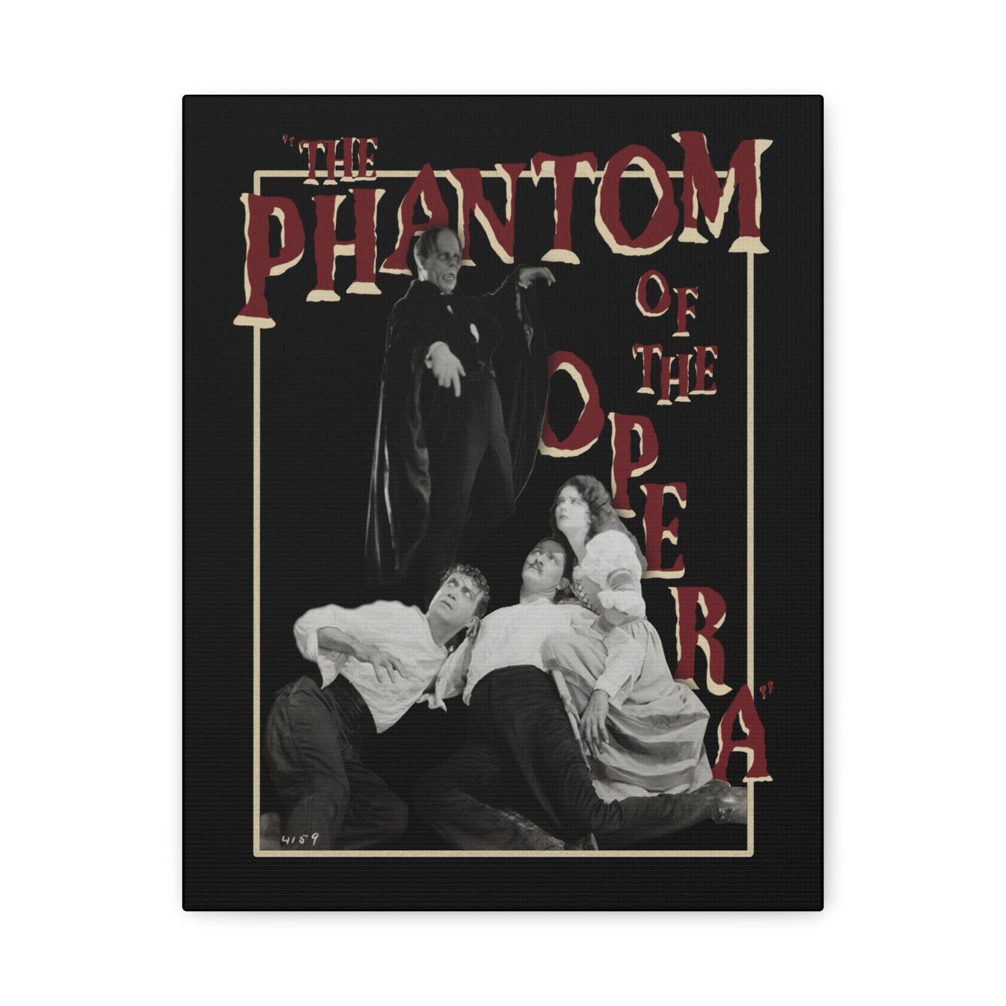 Phantom of the Opera Canvas Print | Horror Movie Wall Art