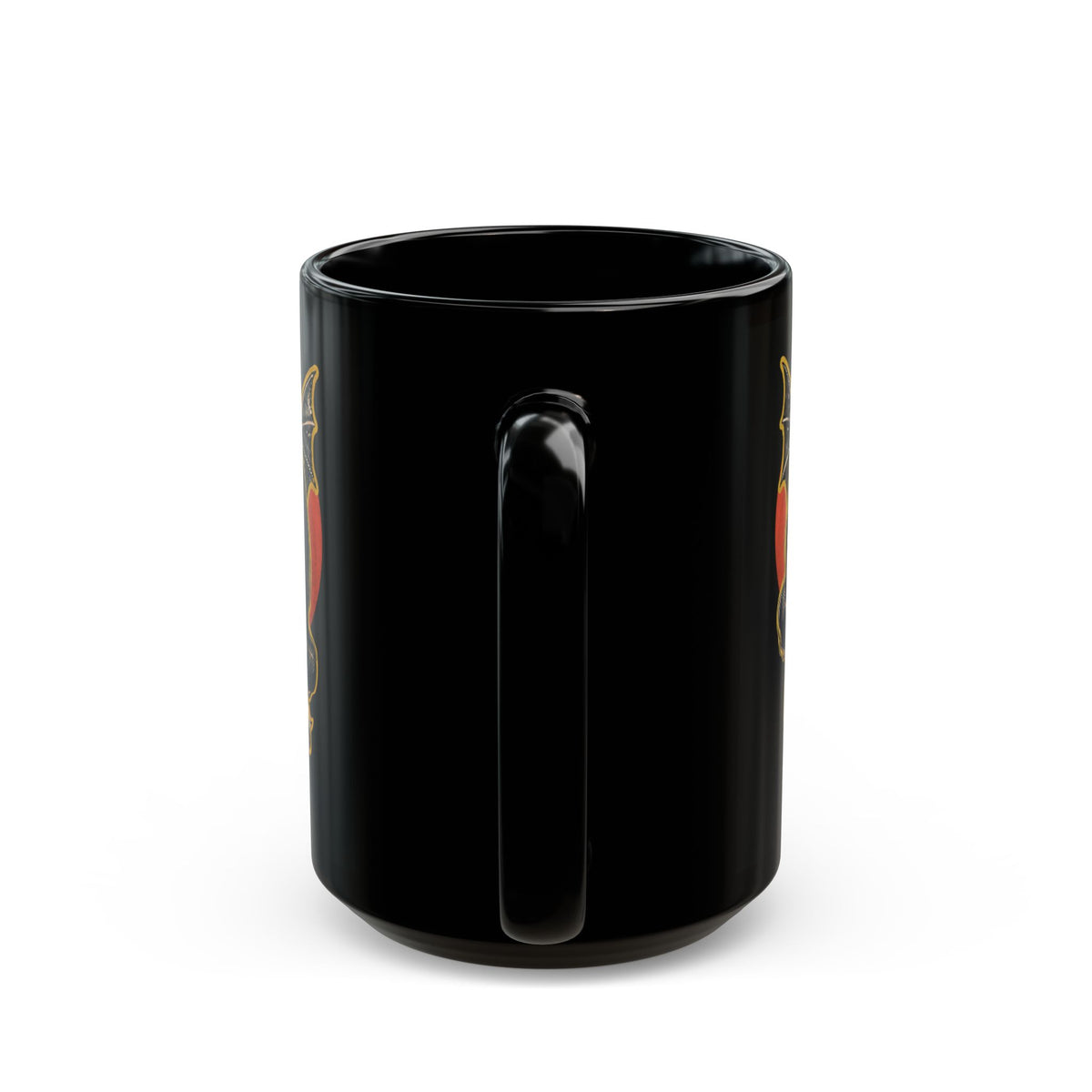 Vintage Vampire Girl Mug | Black Coffee Cup