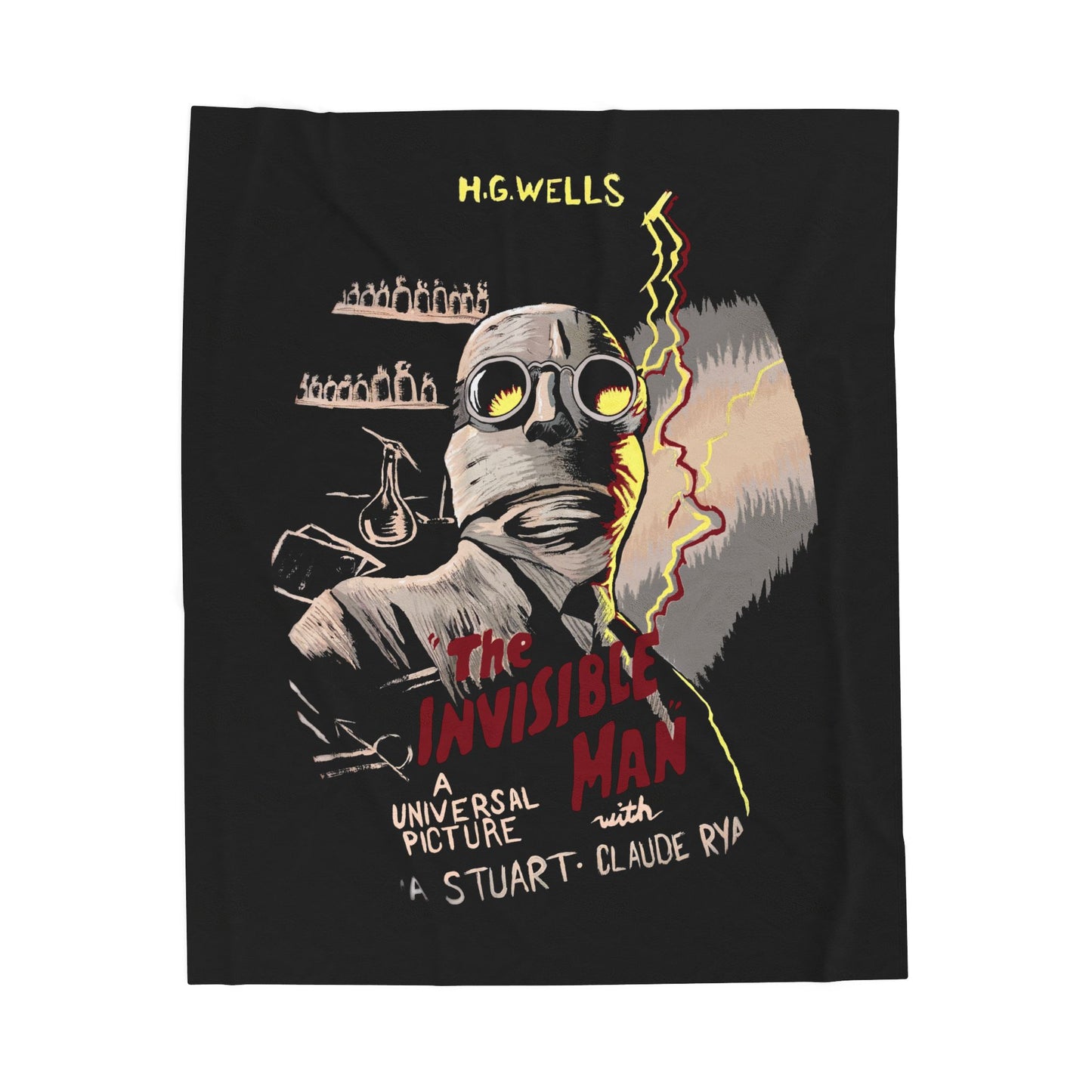 Invisible Man Blanket | Horror Movie Home Decor