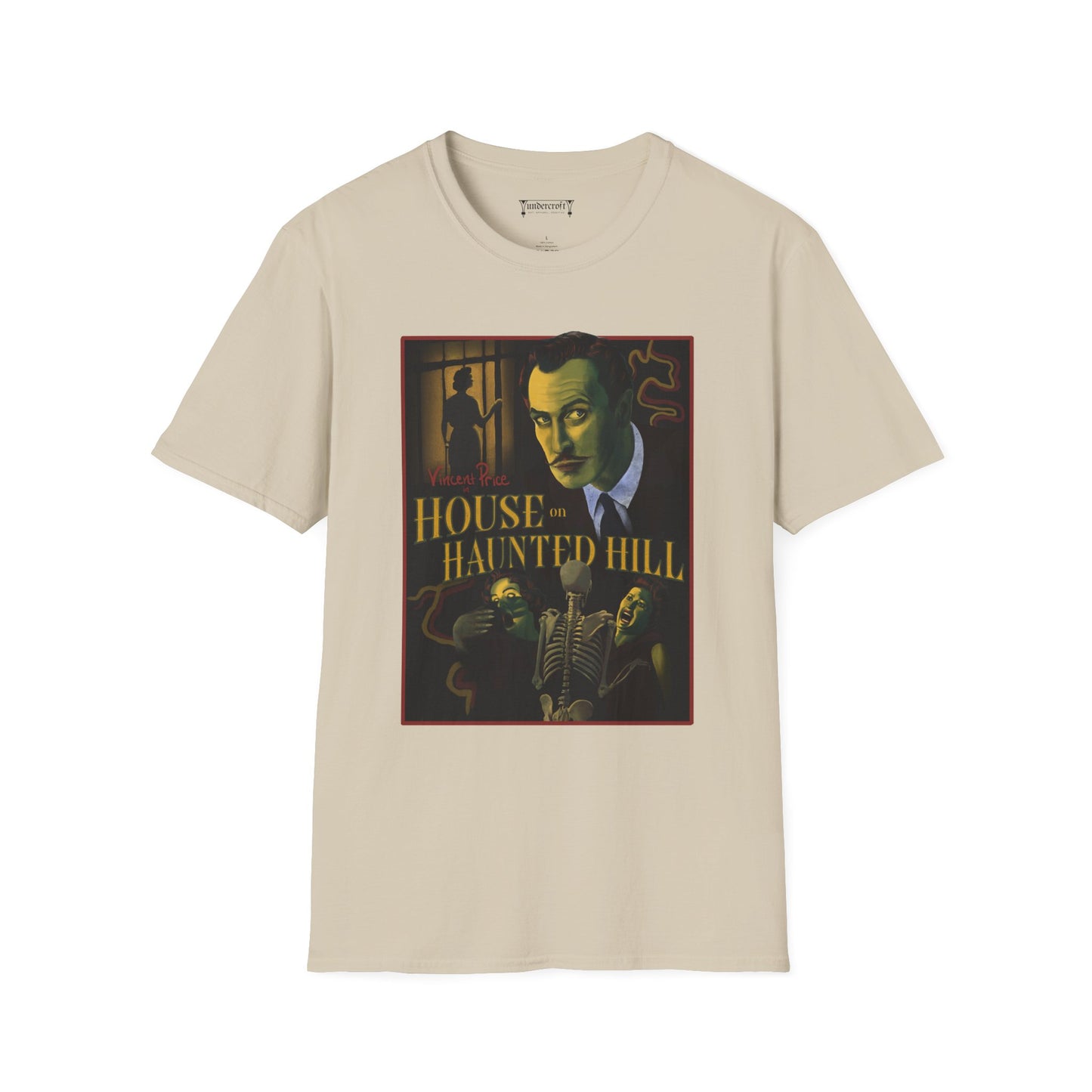 House on Haunted Hill T-Shirt | Classic Horror Movie Tee