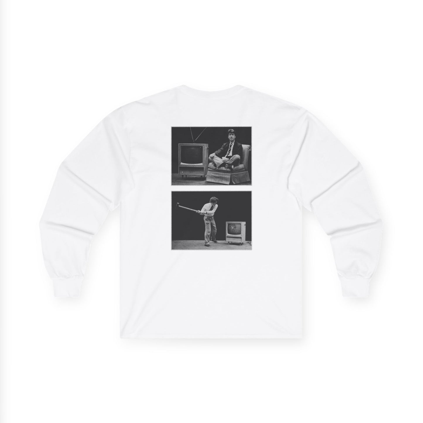 David Lynch Long Sleeve Tee | Back Graphic Version