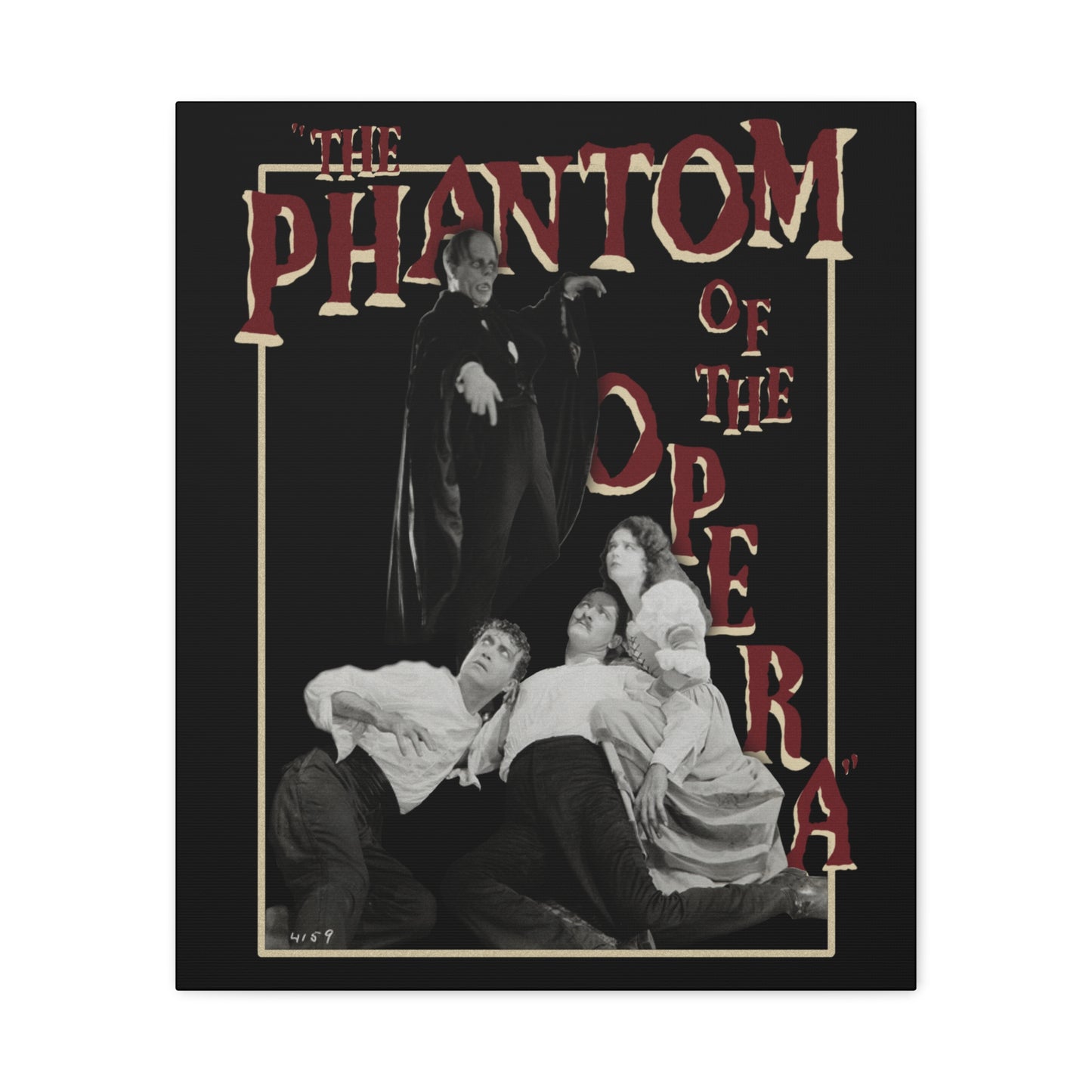 Phantom of the Opera Canvas Print | Horror Movie Wall Art
