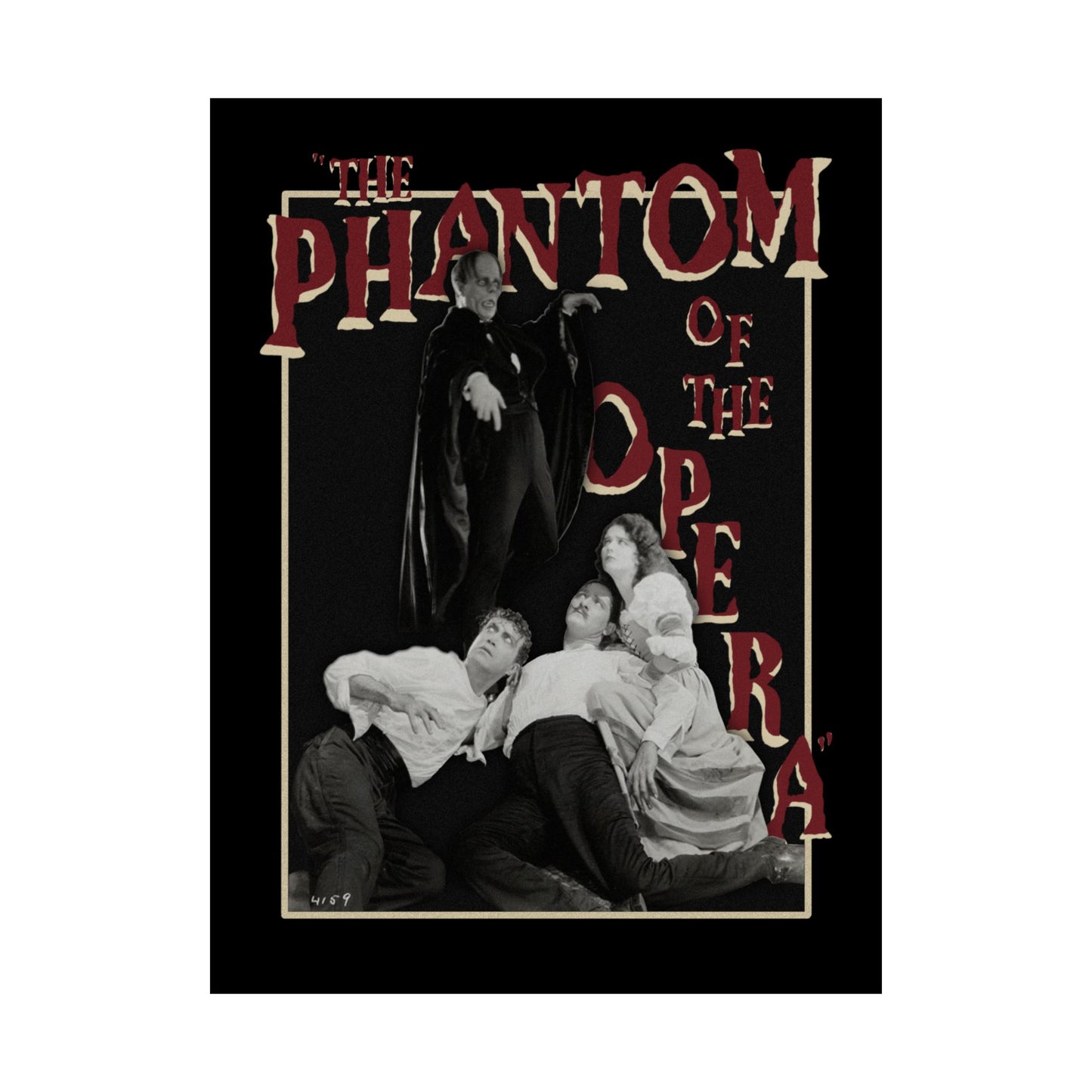 Phantom of the Opera Movie Poster | Classic Horror Wall Art