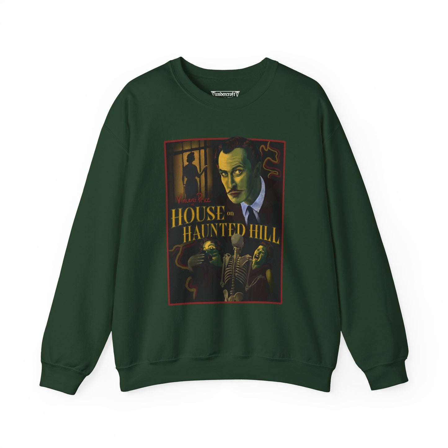 House on Haunted Hill Sweatshirt | Horror Movie Clothing