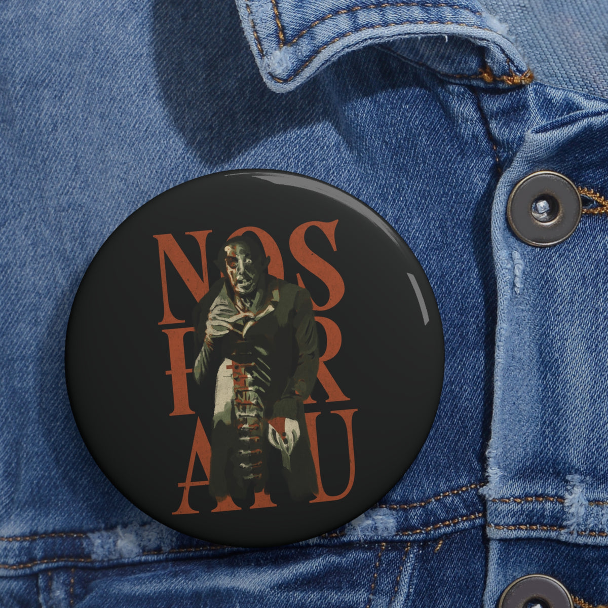 Nosferatu Vampire Pin Button | Horror movie lapel pin, Gothic accessory