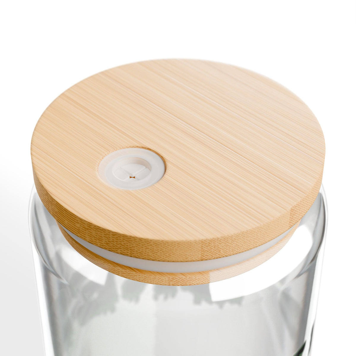 Beat It Creep Sipper Glass | 16oz Clear Tumbler with Straw