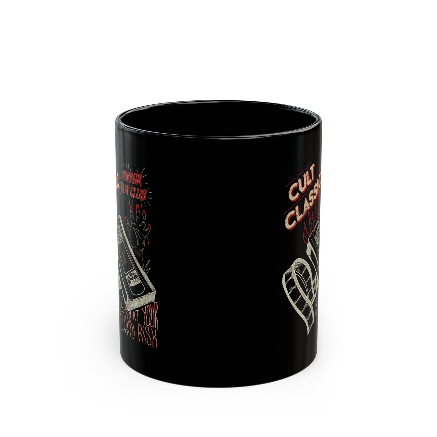 Cult Classic Film Club Mug | Horror Movie Coffee Cup