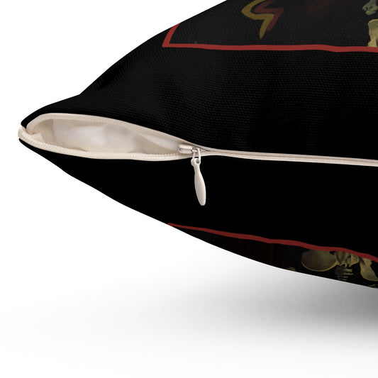 House on Haunted Hill Pillow | Horror Movie Home Decor