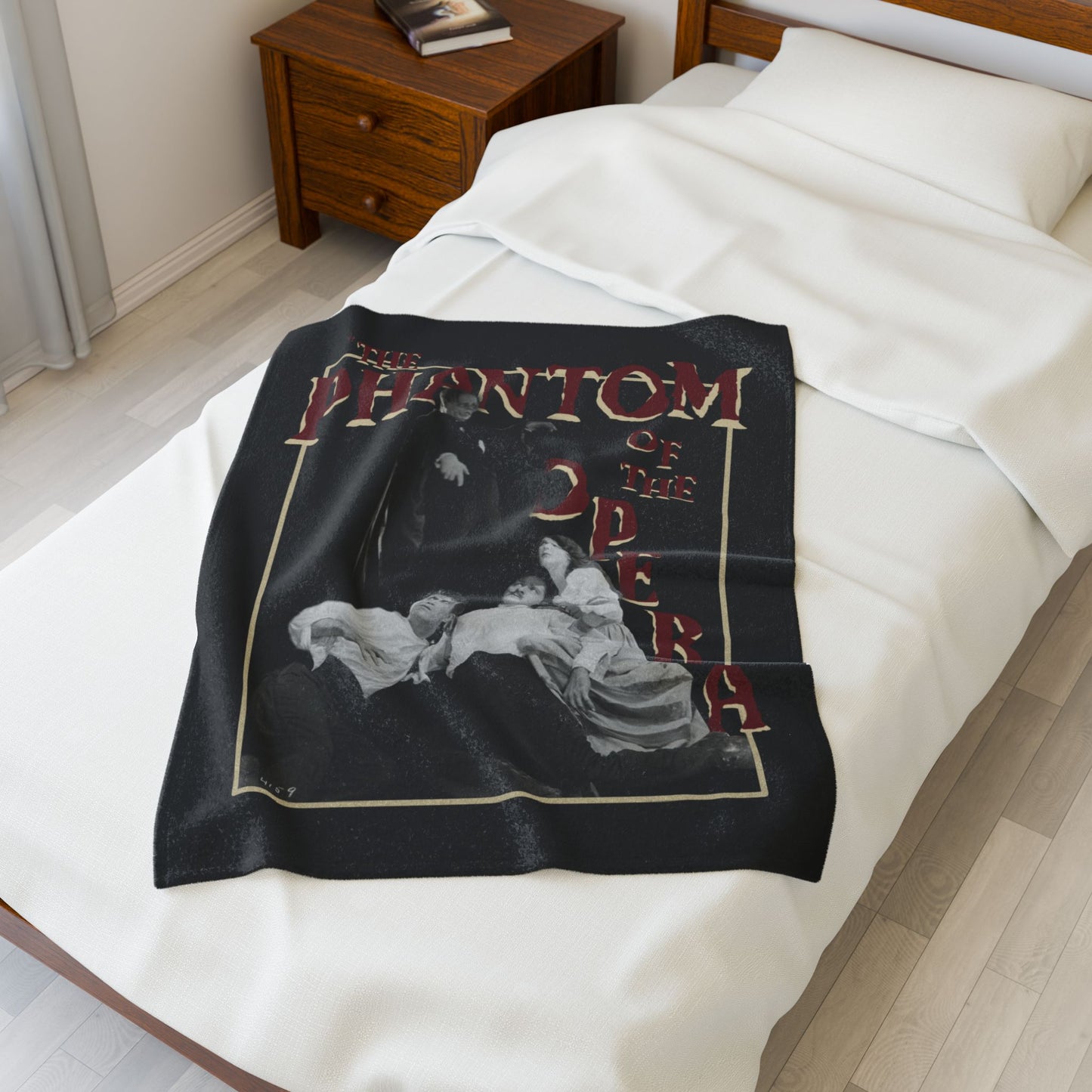 Phantom of the Opera Blanket | Horror Movie Home Decor