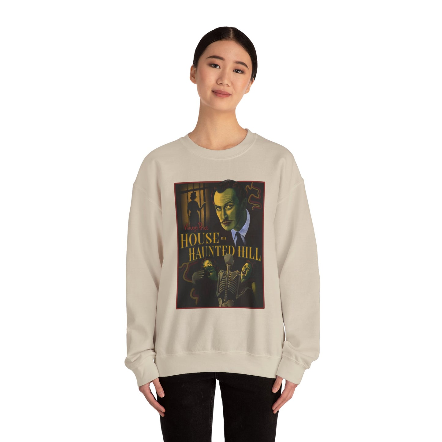 House on Haunted Hill Sweatshirt | Horror Movie Clothing