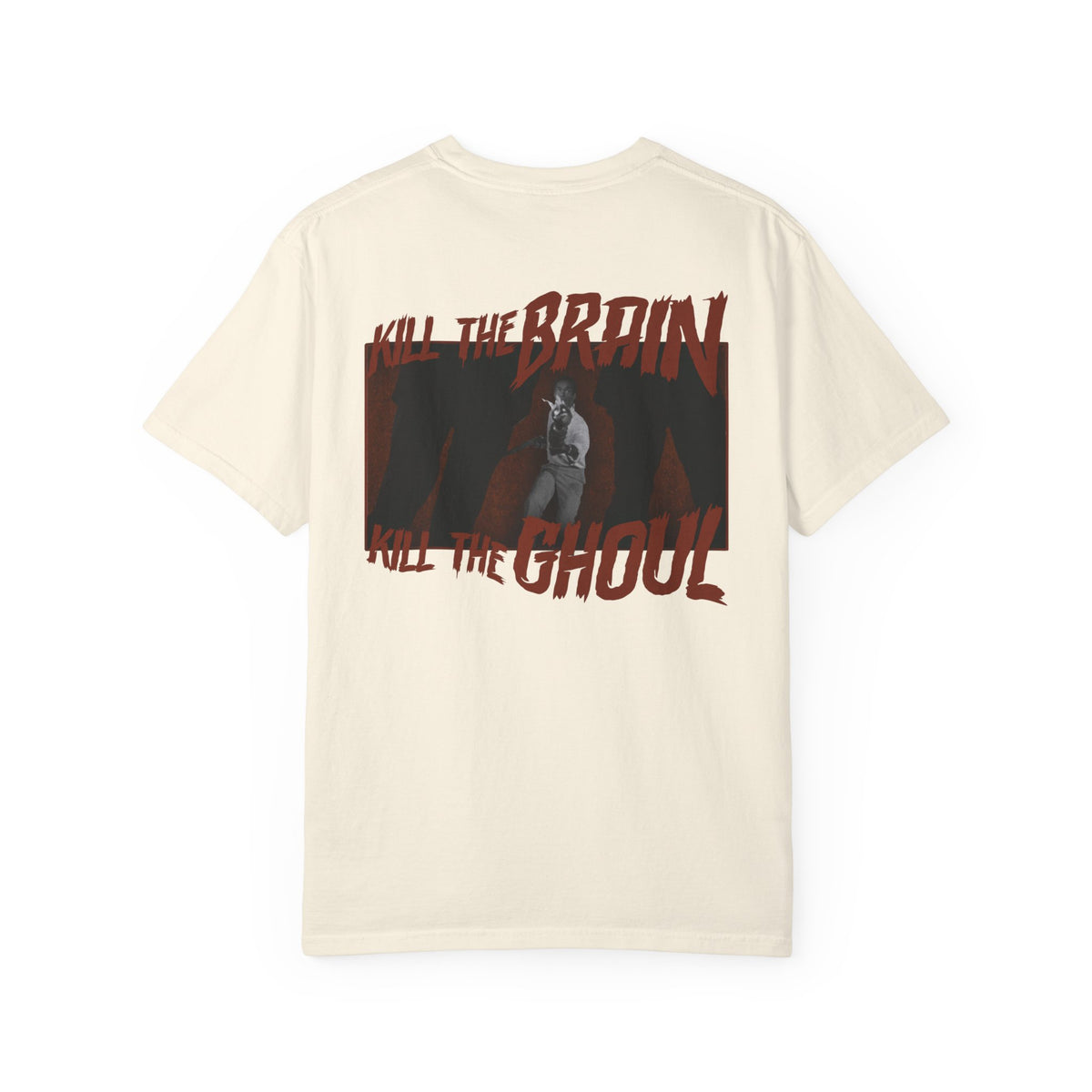 Night of the Living Dead T-shirt | Kill the Brain Ghoul Graphic