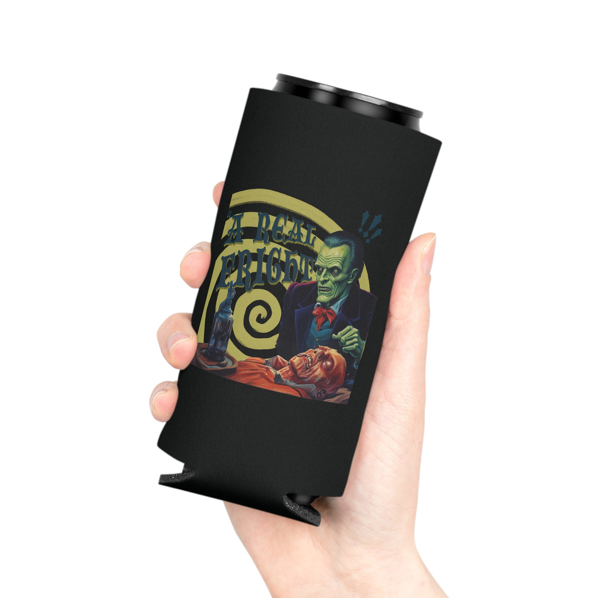 Retro Monster Can Cooler