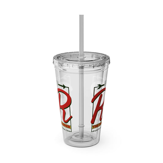 Double R Diner Tumbler with Straw | Twin Peaks Travel Cup | 16oz