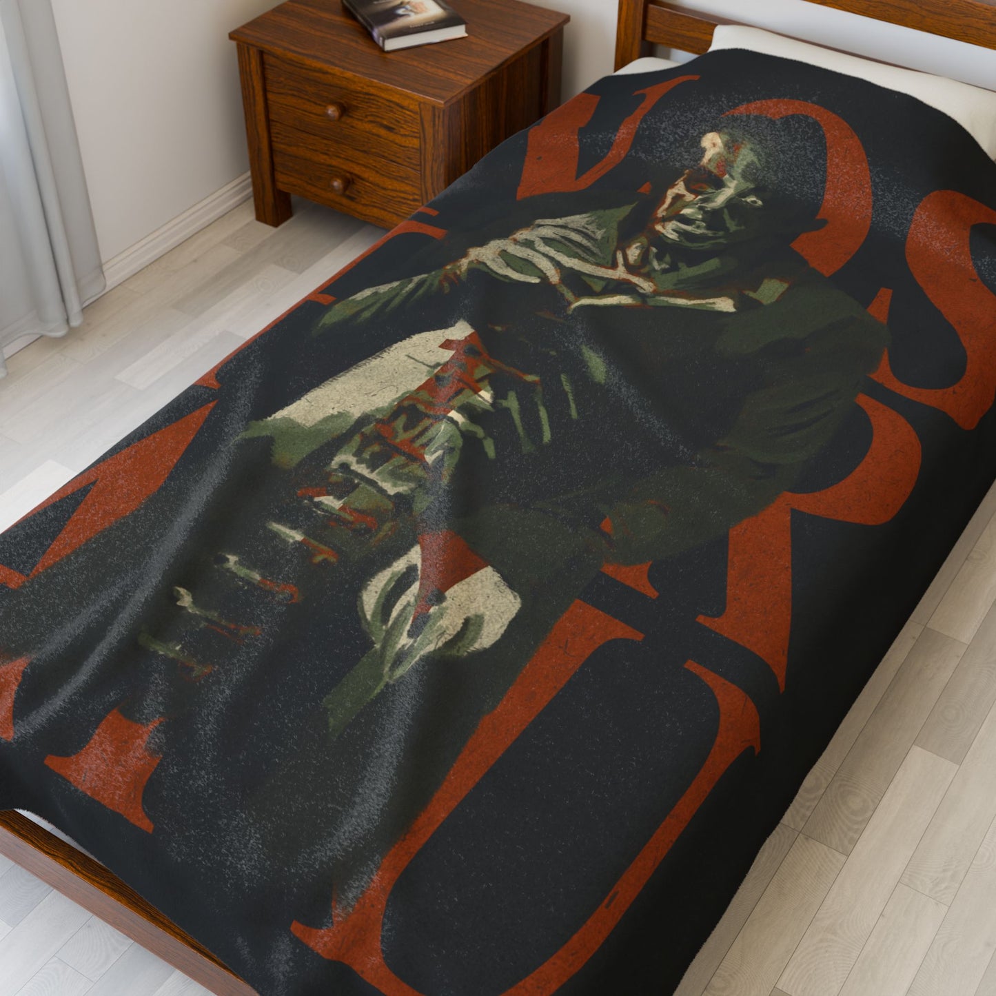 Nosferatu Plush Blanket | Classic Horror Movie Home Decor