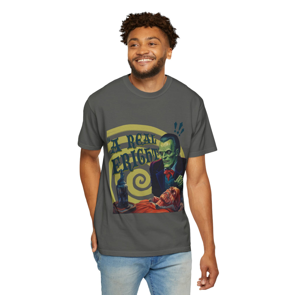 Vintage Monster Graphic T-shirt | Horror Retro Tee