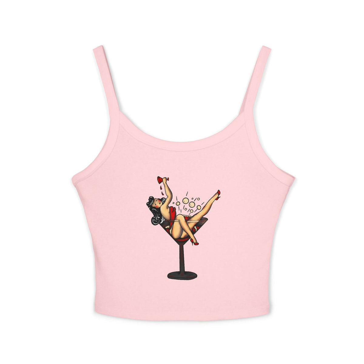 Martini Pin Up Tank Top