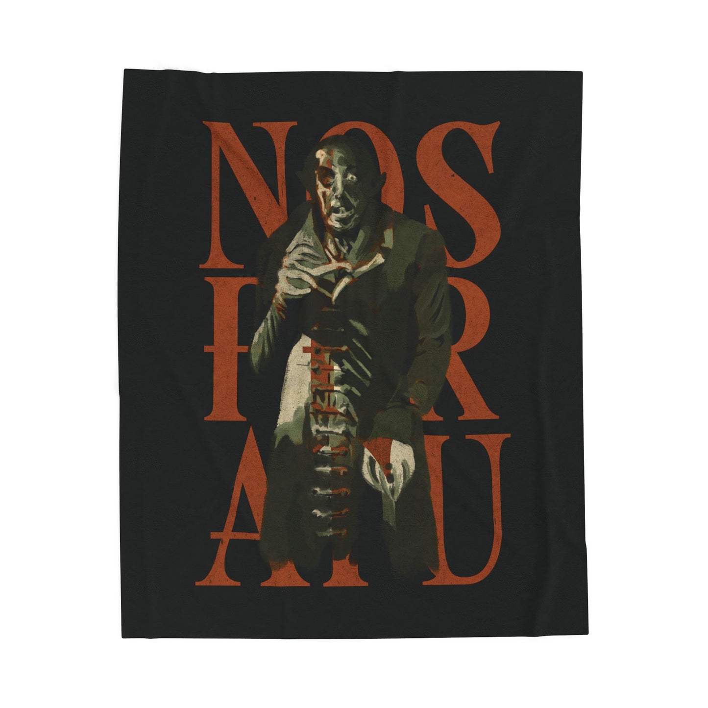 Nosferatu Plush Blanket | Classic Horror Movie Home Decor