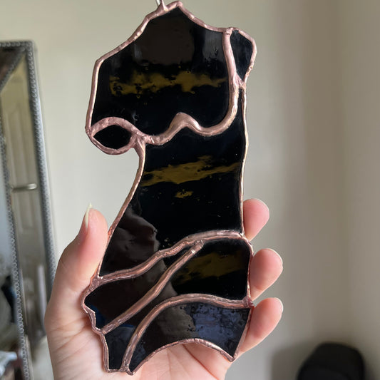 Goddess Stained Glass (Black)