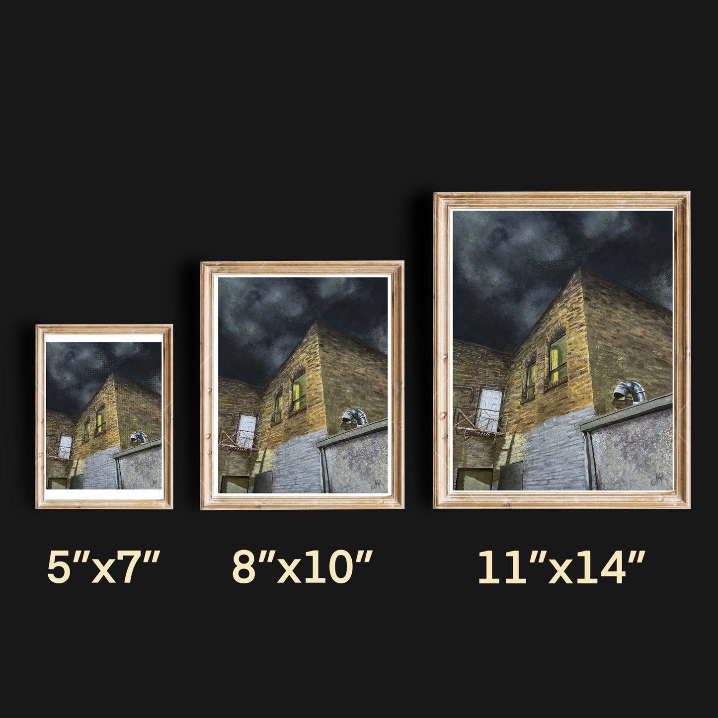 “Shades Alley” Matte Print